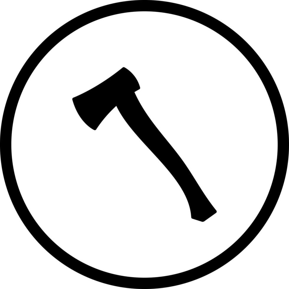 Wood Cutter Vector Icon