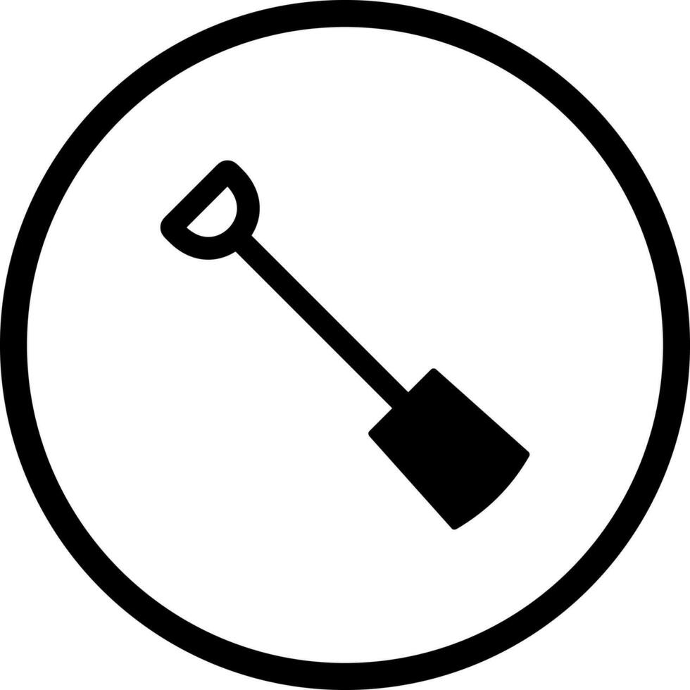 Hand Shovel Vector Icon