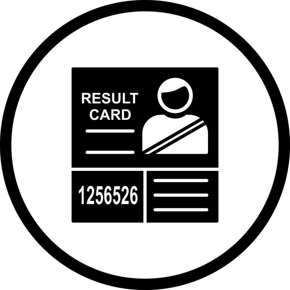 Candidate Results Vector Icon