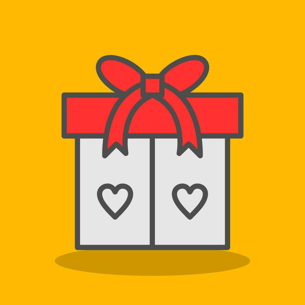 Gift Box Vector Icon Design