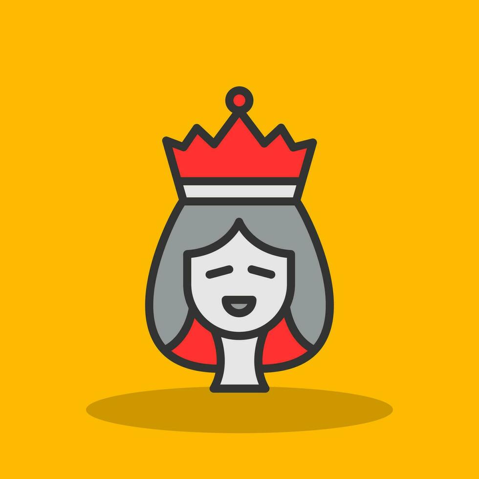 Queen Vector Icon Design