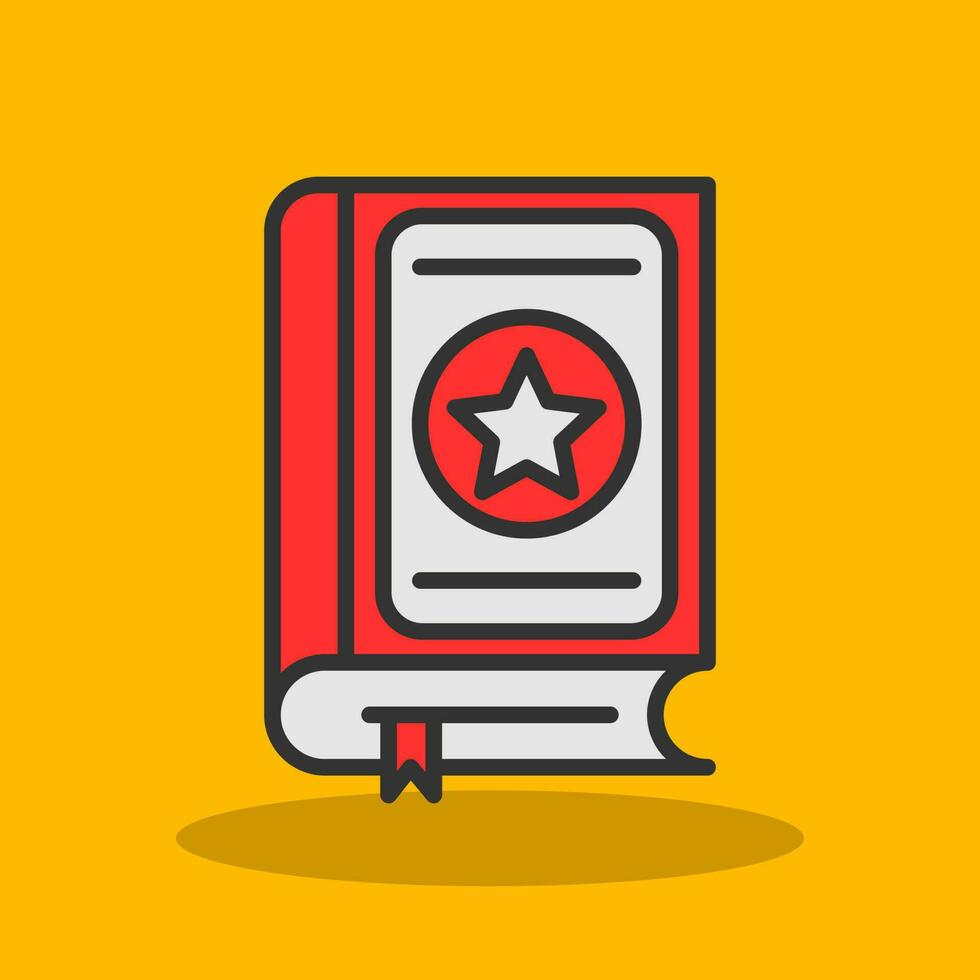 Spellbook Vector Icon Design