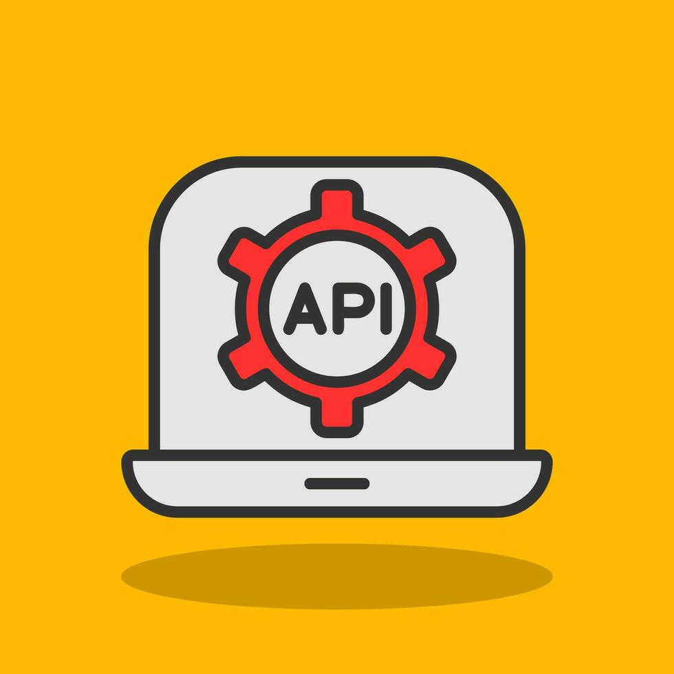 API Vector Icon Design