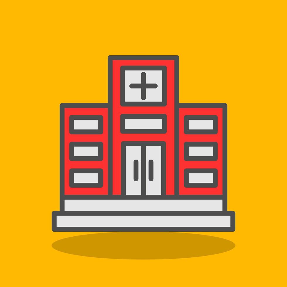 Clinic Vector Icon Design