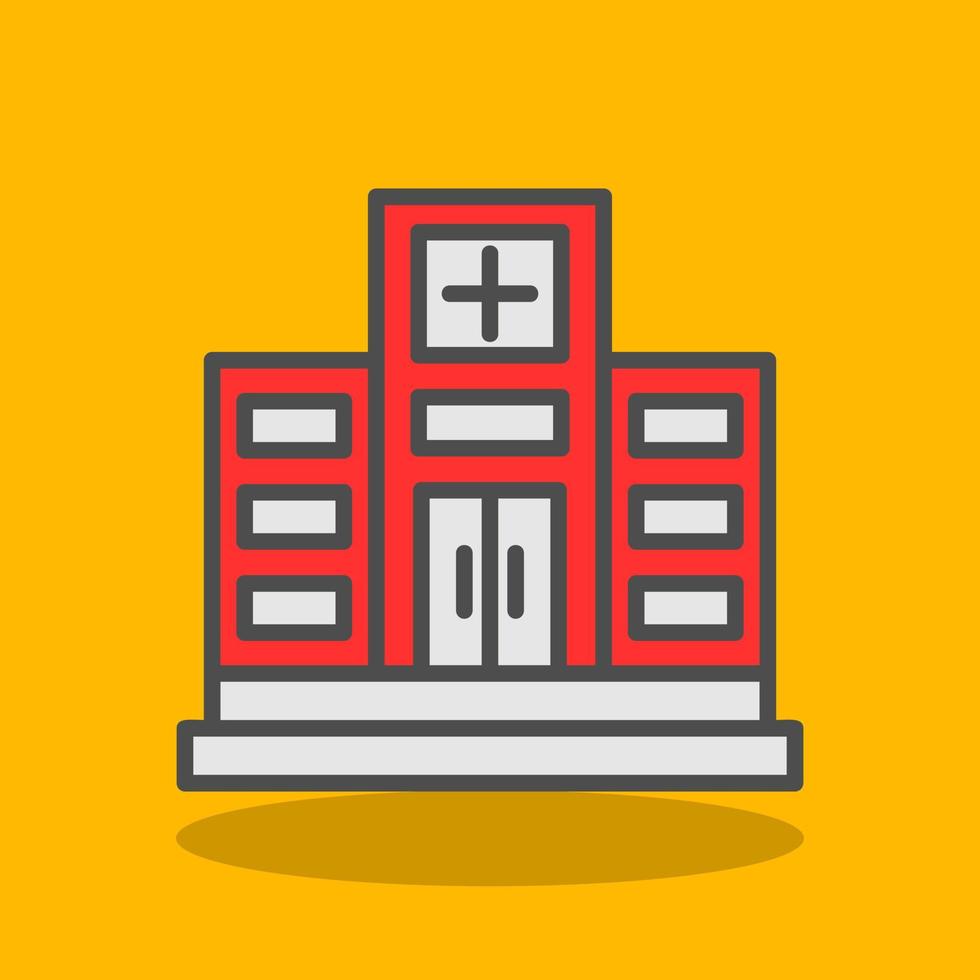 Clinic Vector Icon Design