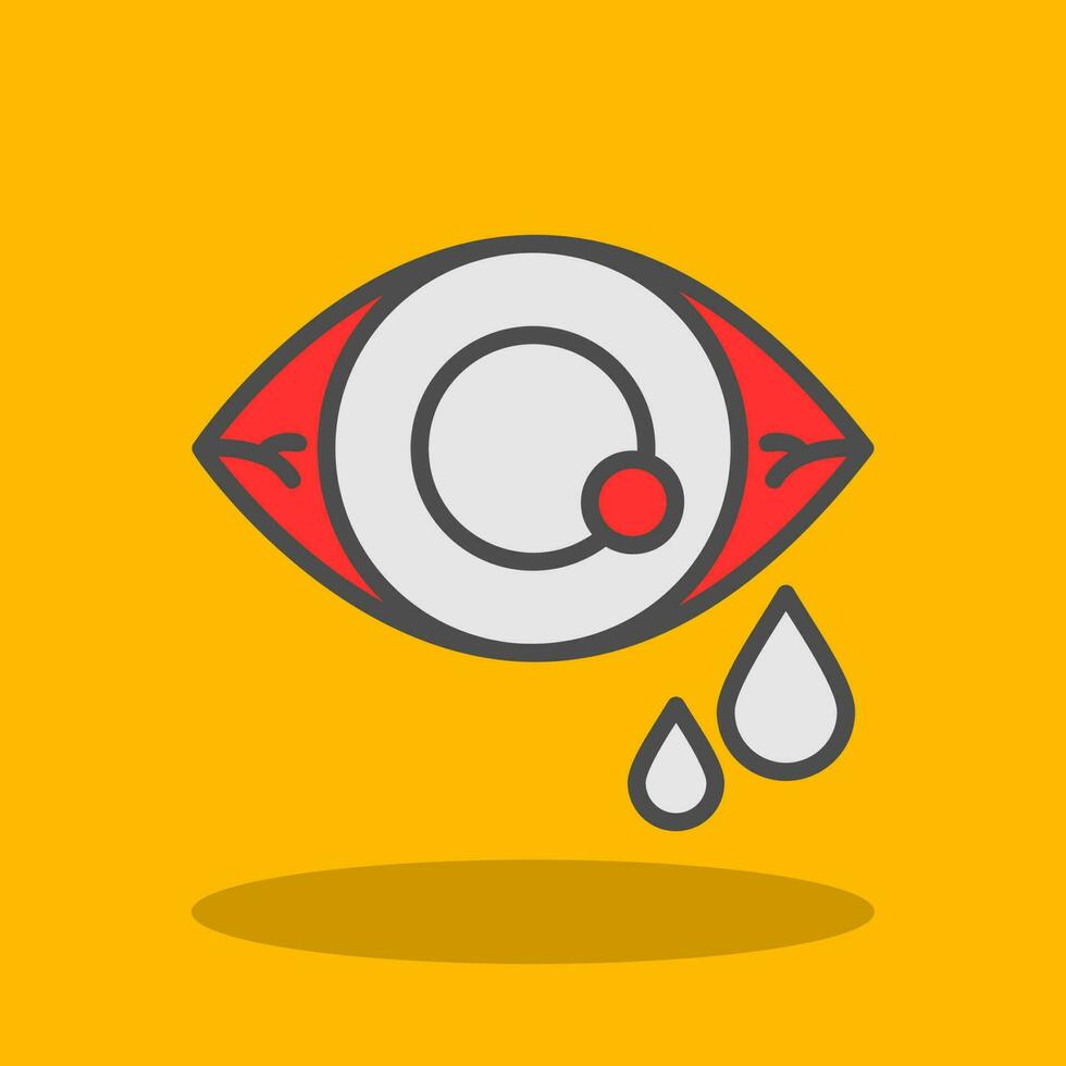 Conjunctivitis Vector Icon Design