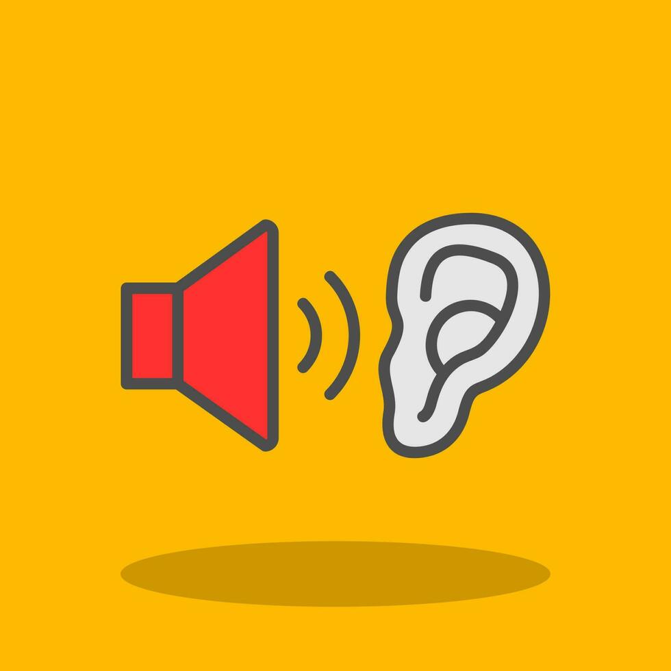 Noise Pollution Vector Icon Design
