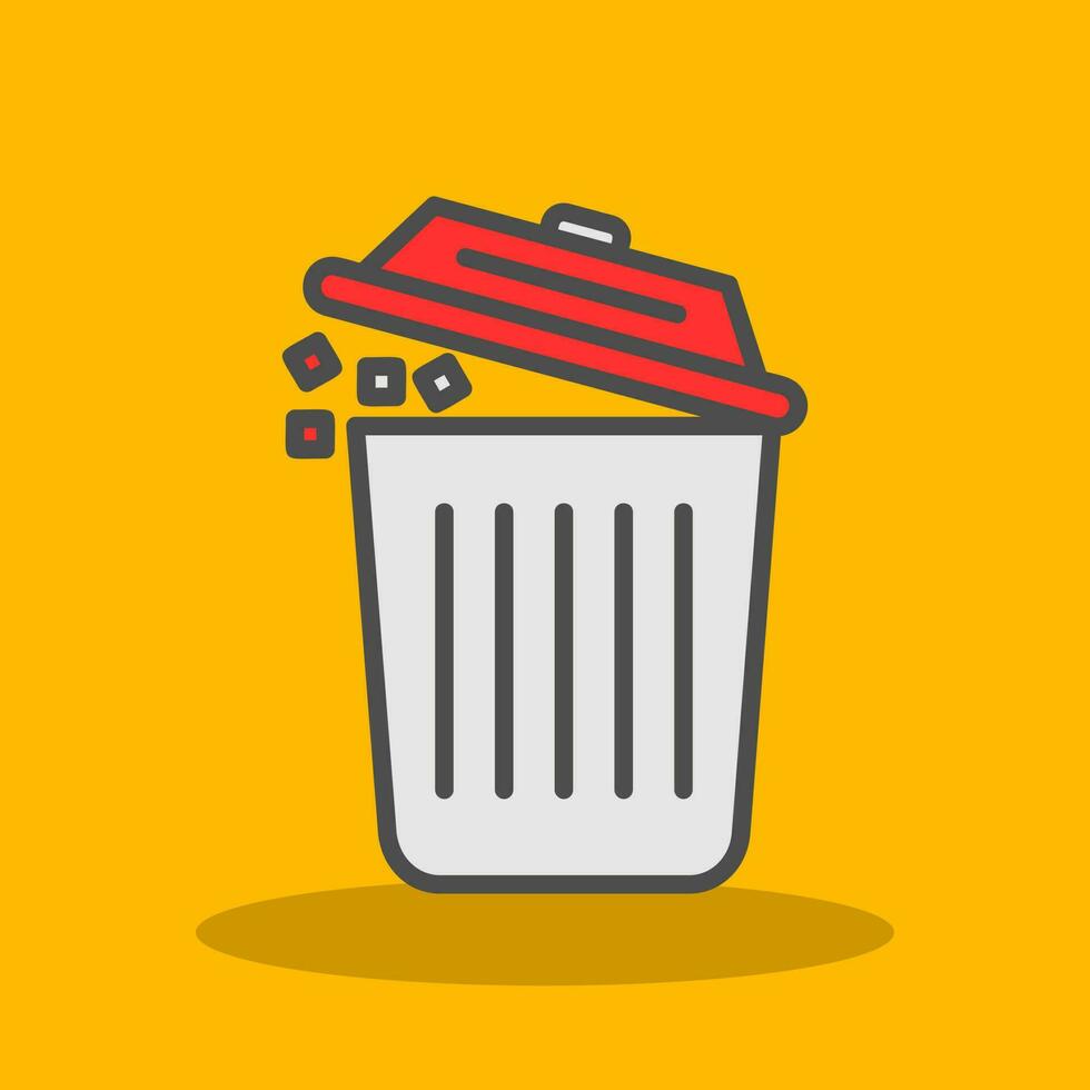 Trash Vector Icon Design