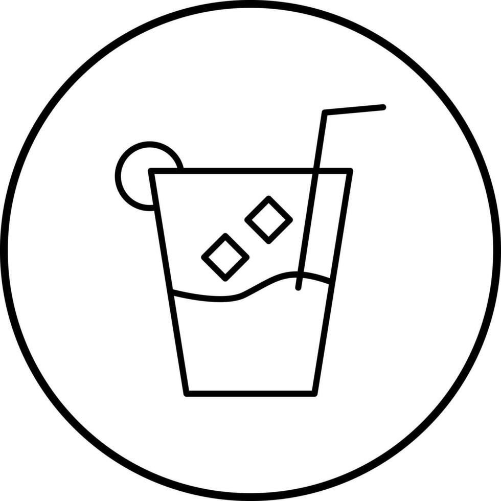 Unique Whiskey Sour Vector Icon