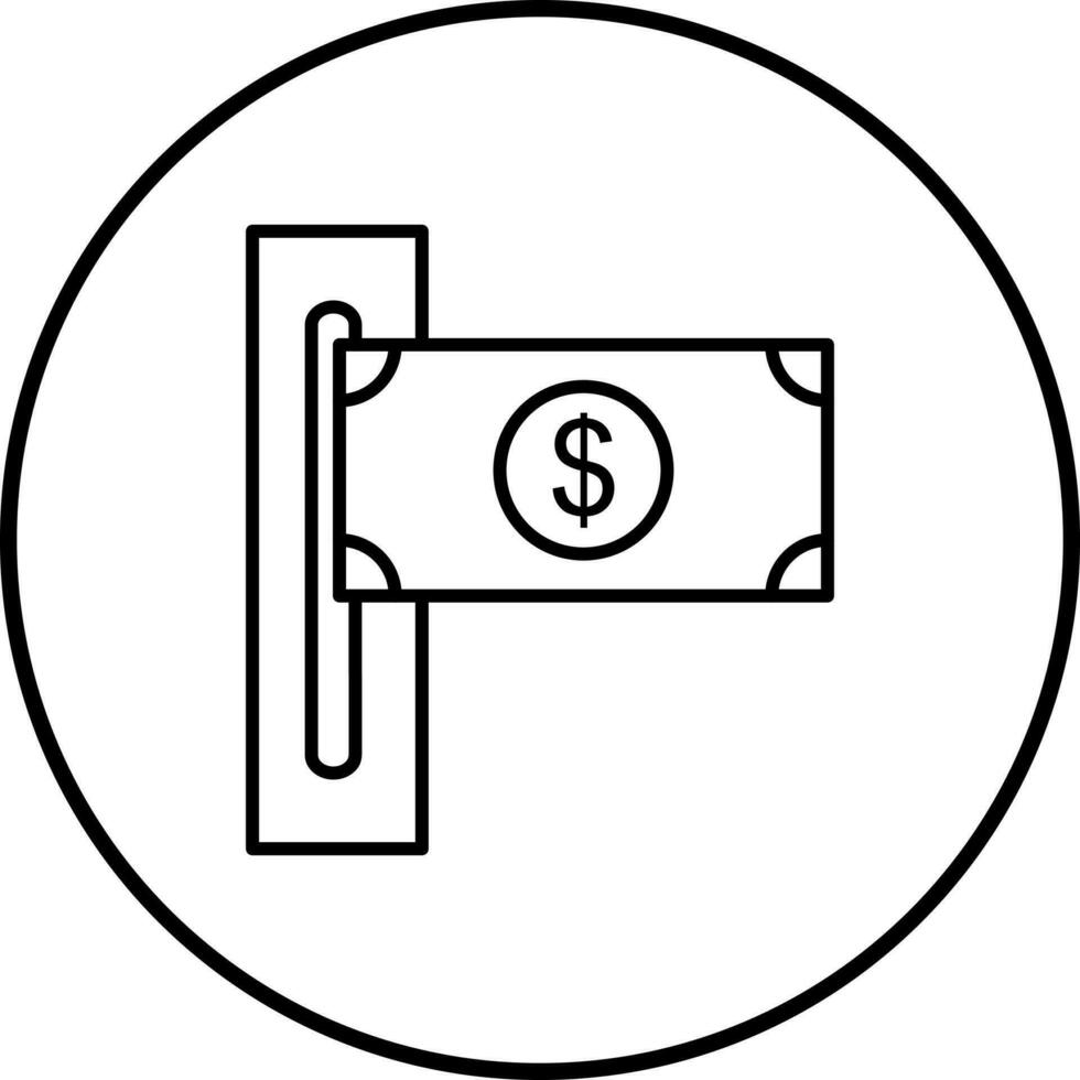 Slot of Bills Vector Icon
