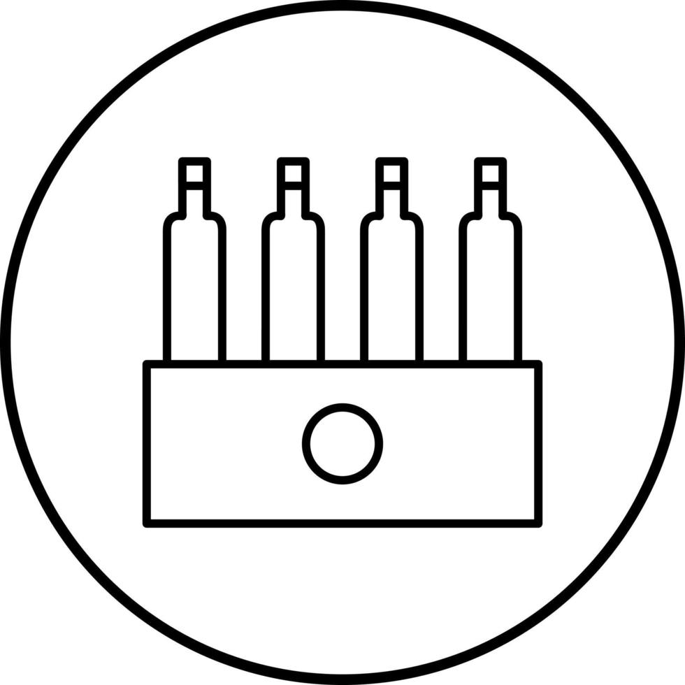 Unique Pack of Beers Vector Icon