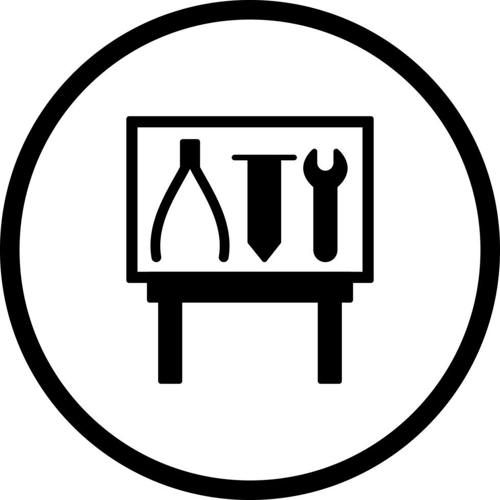 Tools Exhibit Vector Icon