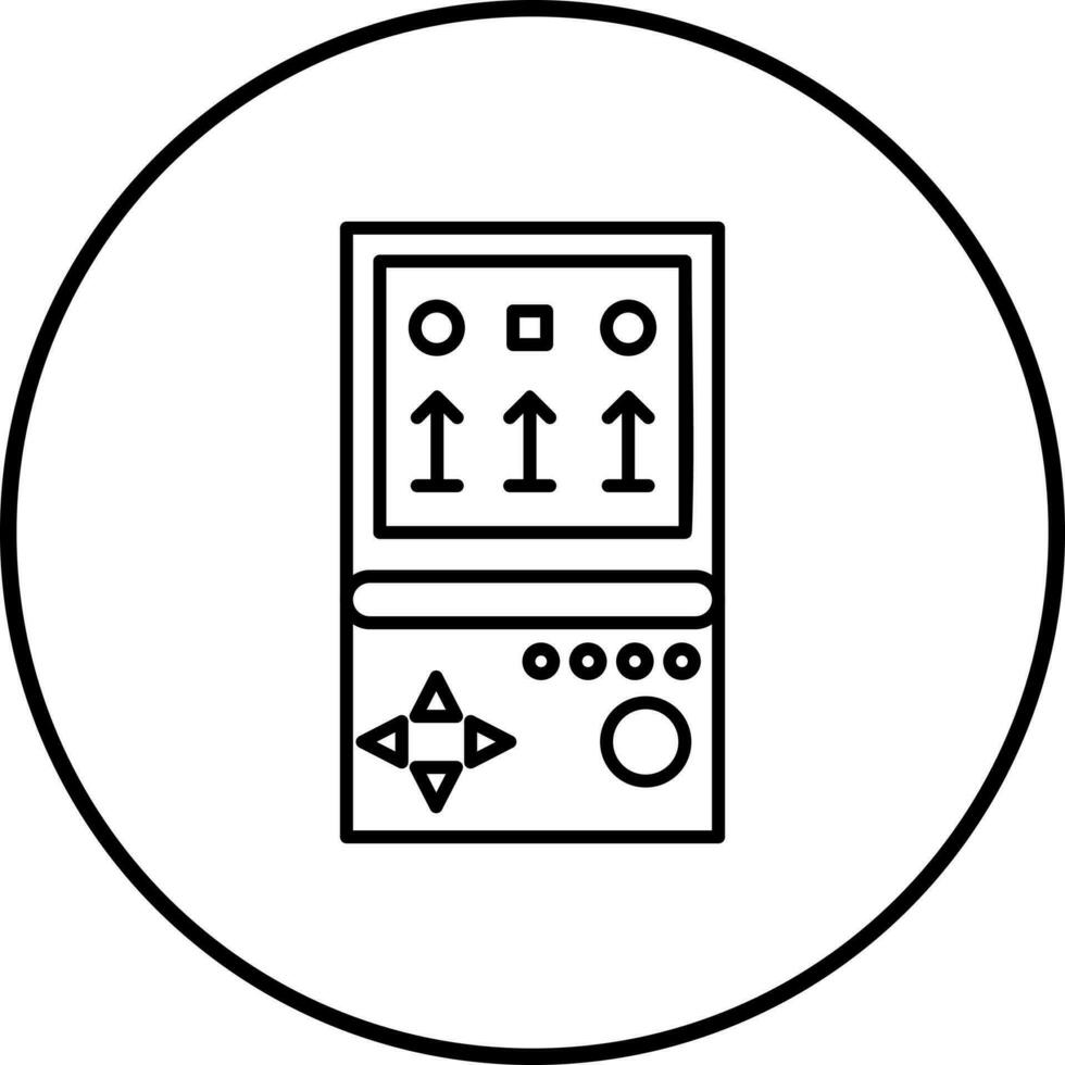 icono de vector de juego de ladrillo único