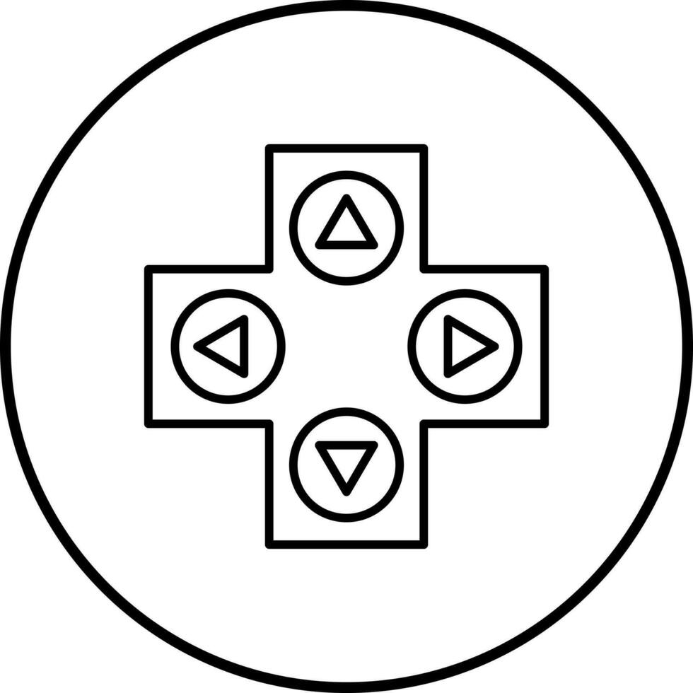 Unique Gaming Control Vector Icon