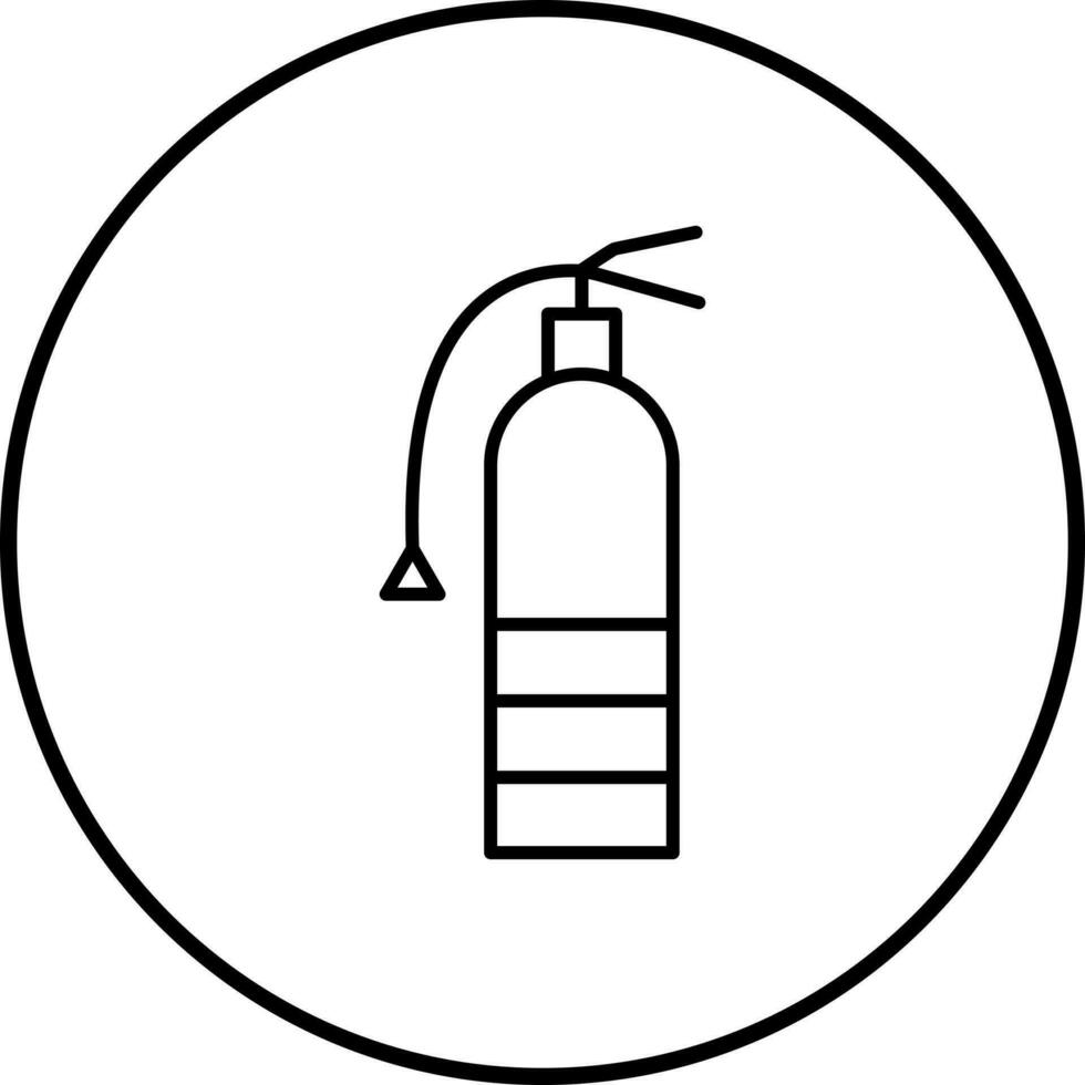 Unique Extinguisher Vector Icon