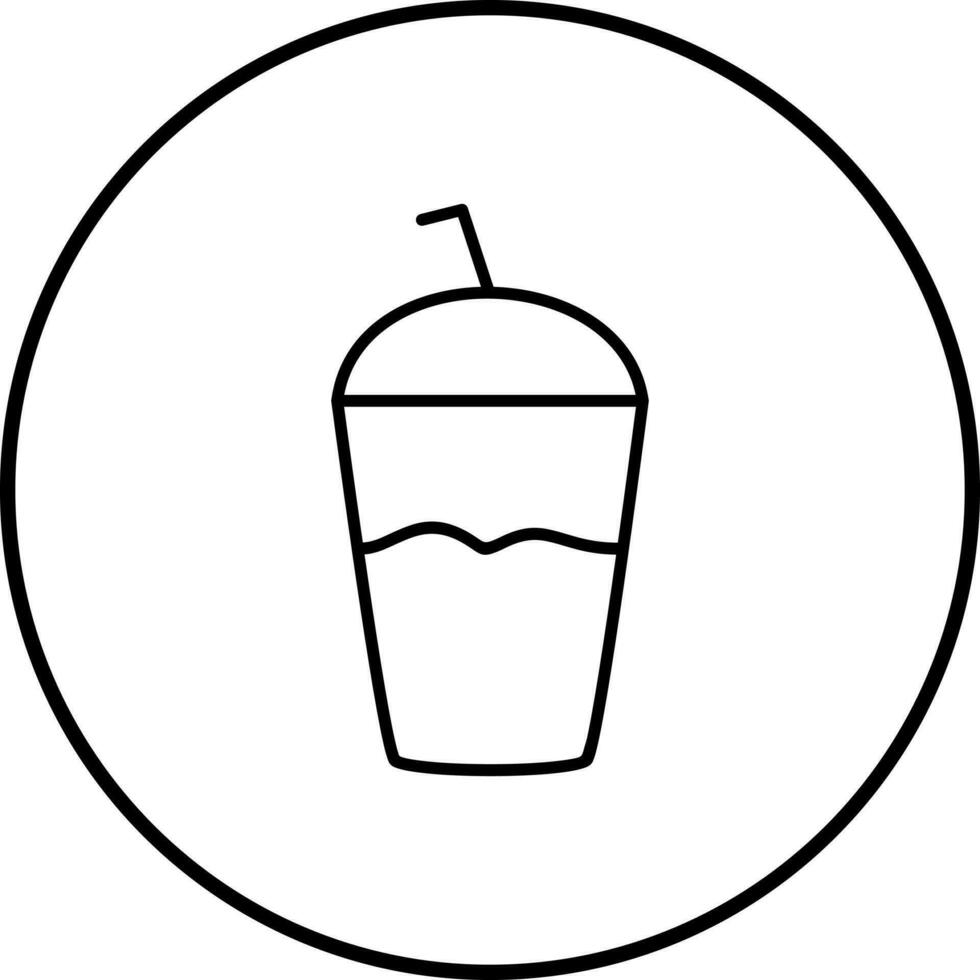 icono de vector frappé