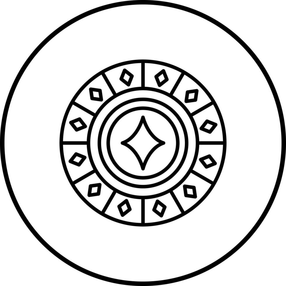 Diamond Chip Vector Icon