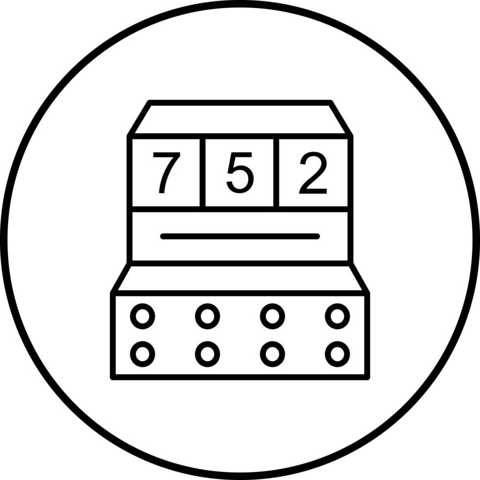 Slot Machine Vector Icon