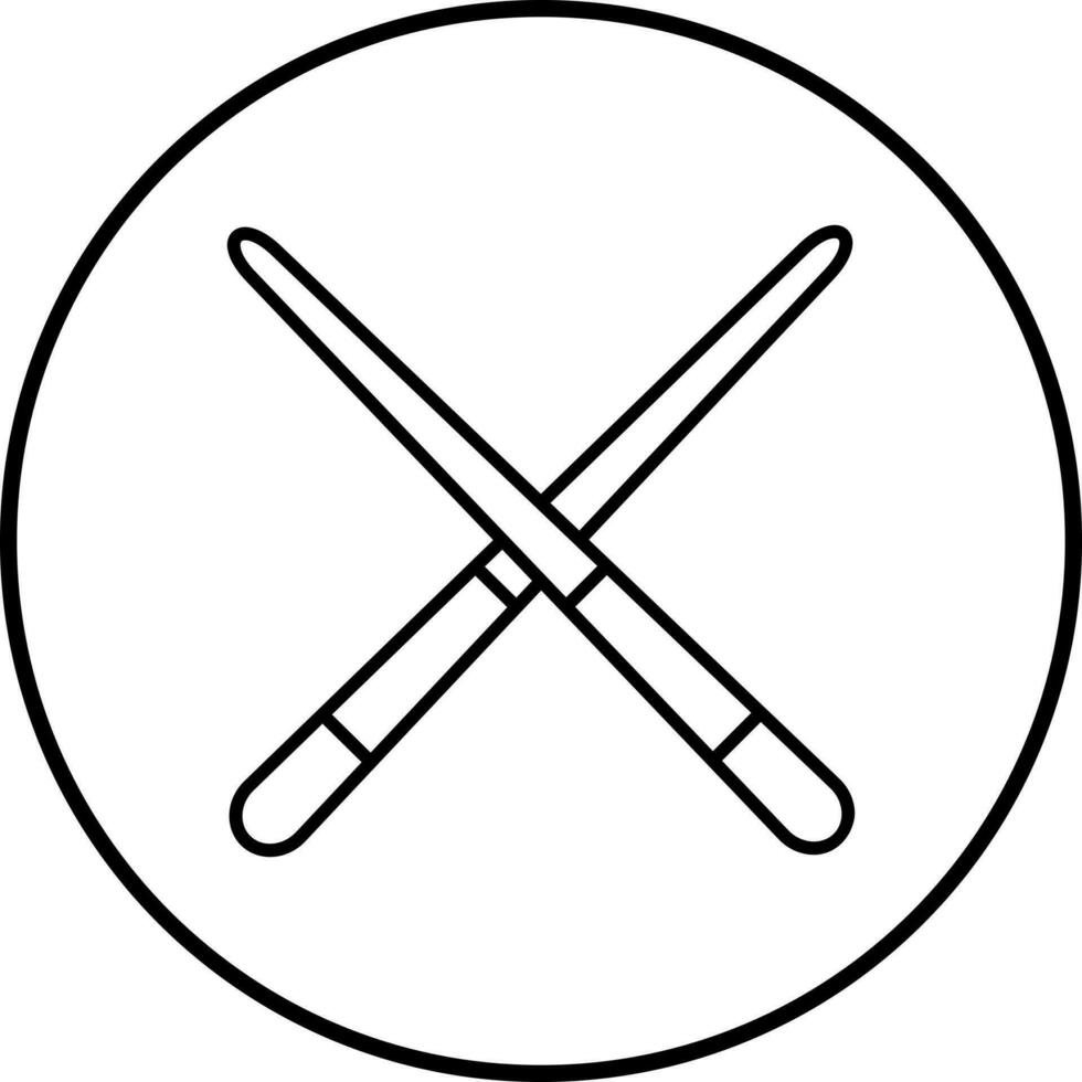 Pool Cue Vector Icon