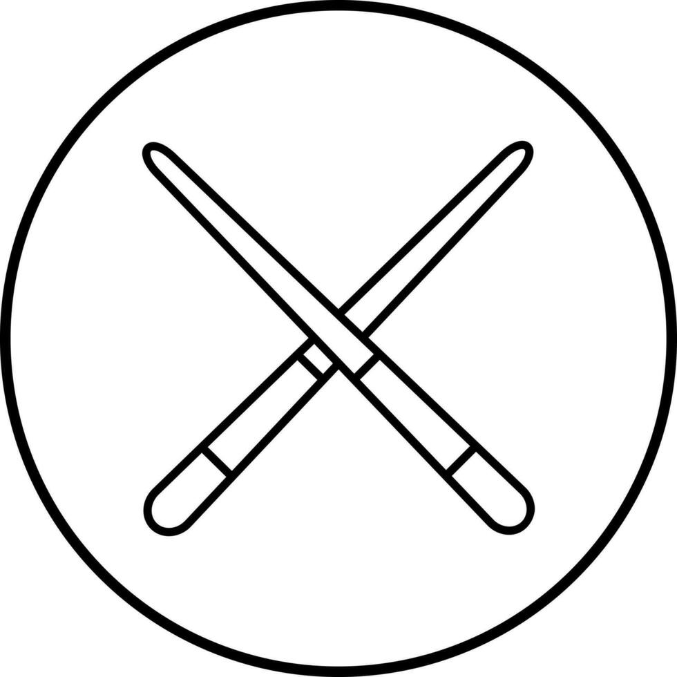 Pool Cue Vector Icon