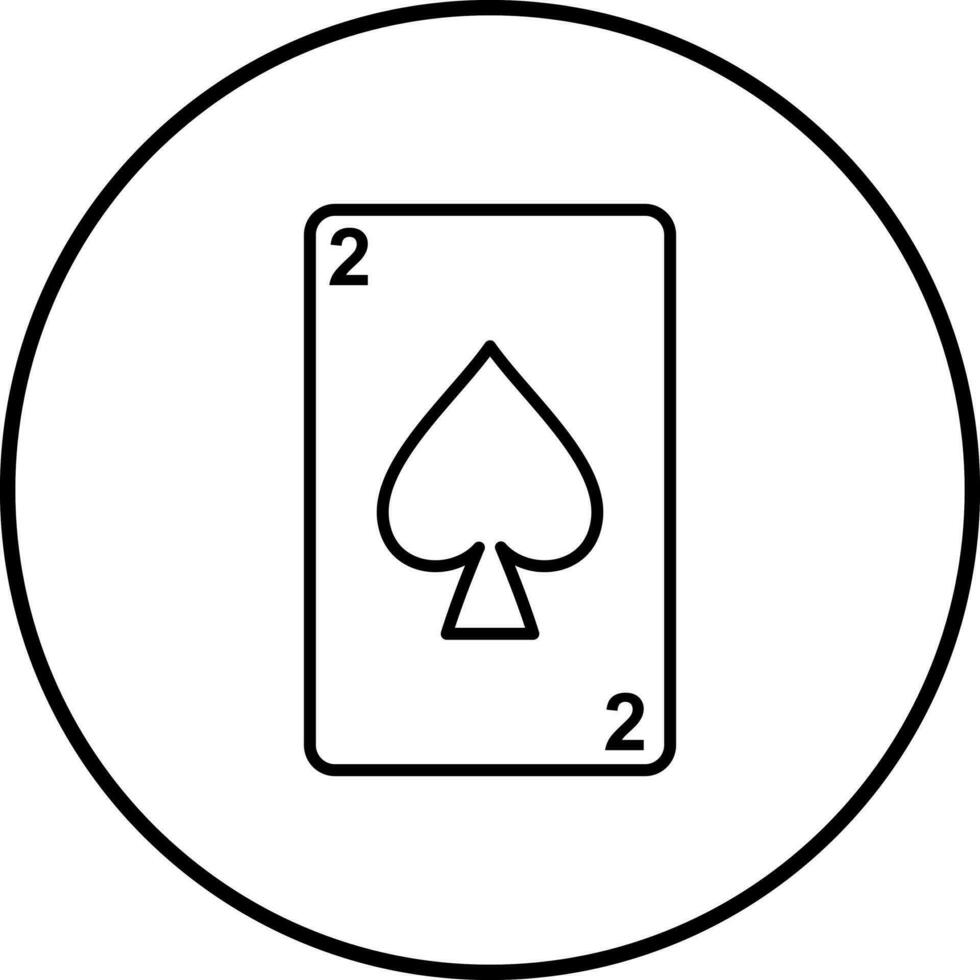 Spades Card Vector Icon