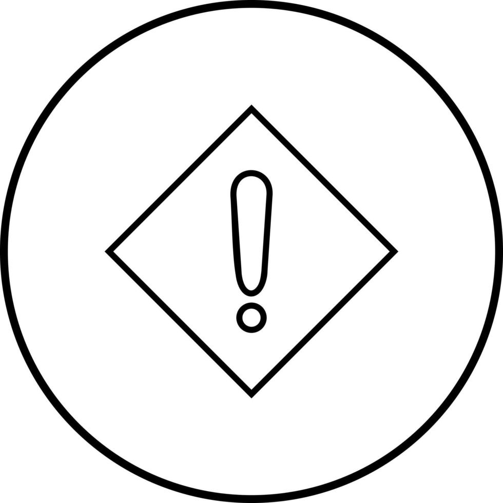 Caution Sign Vector Icon