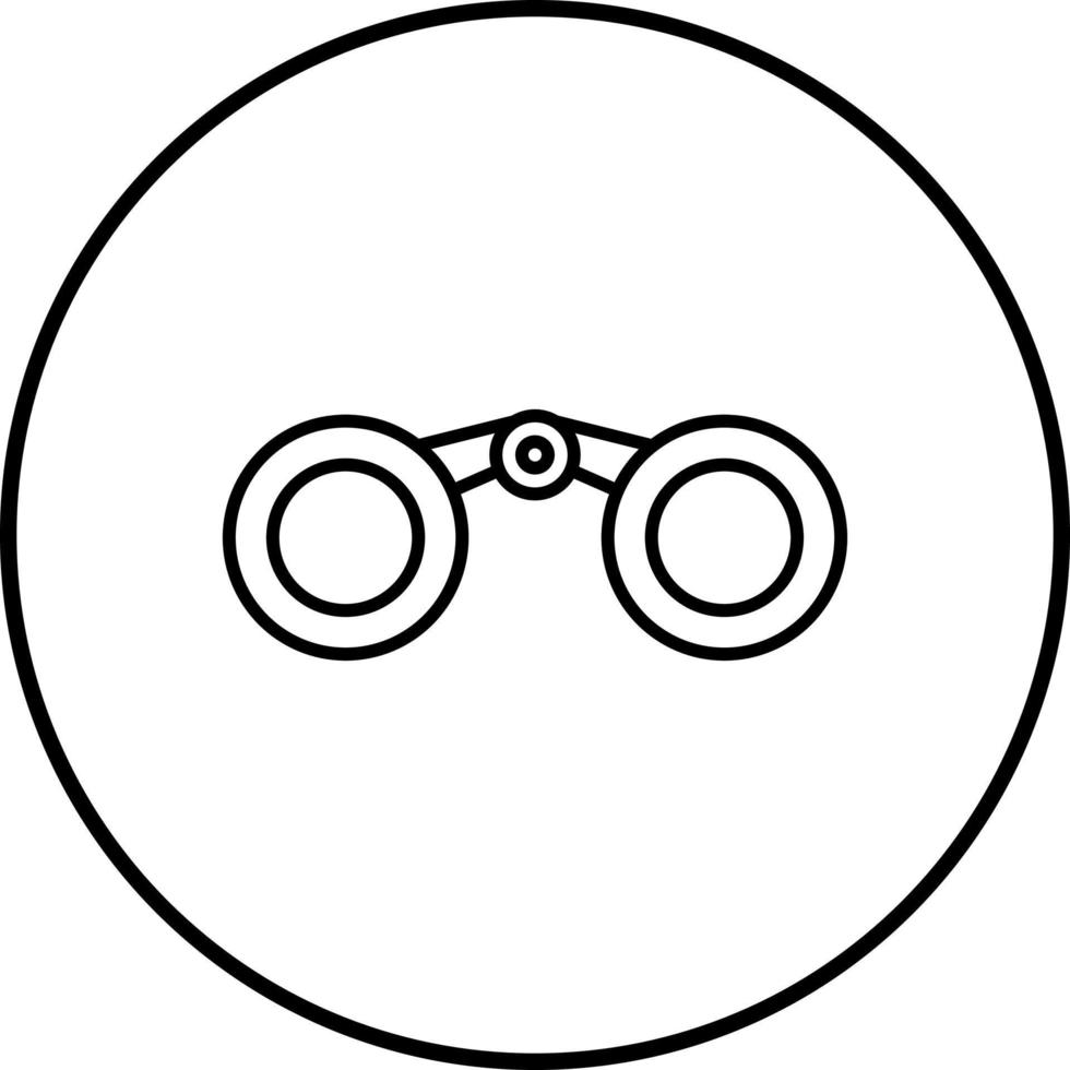 Binoculars Vector Icon