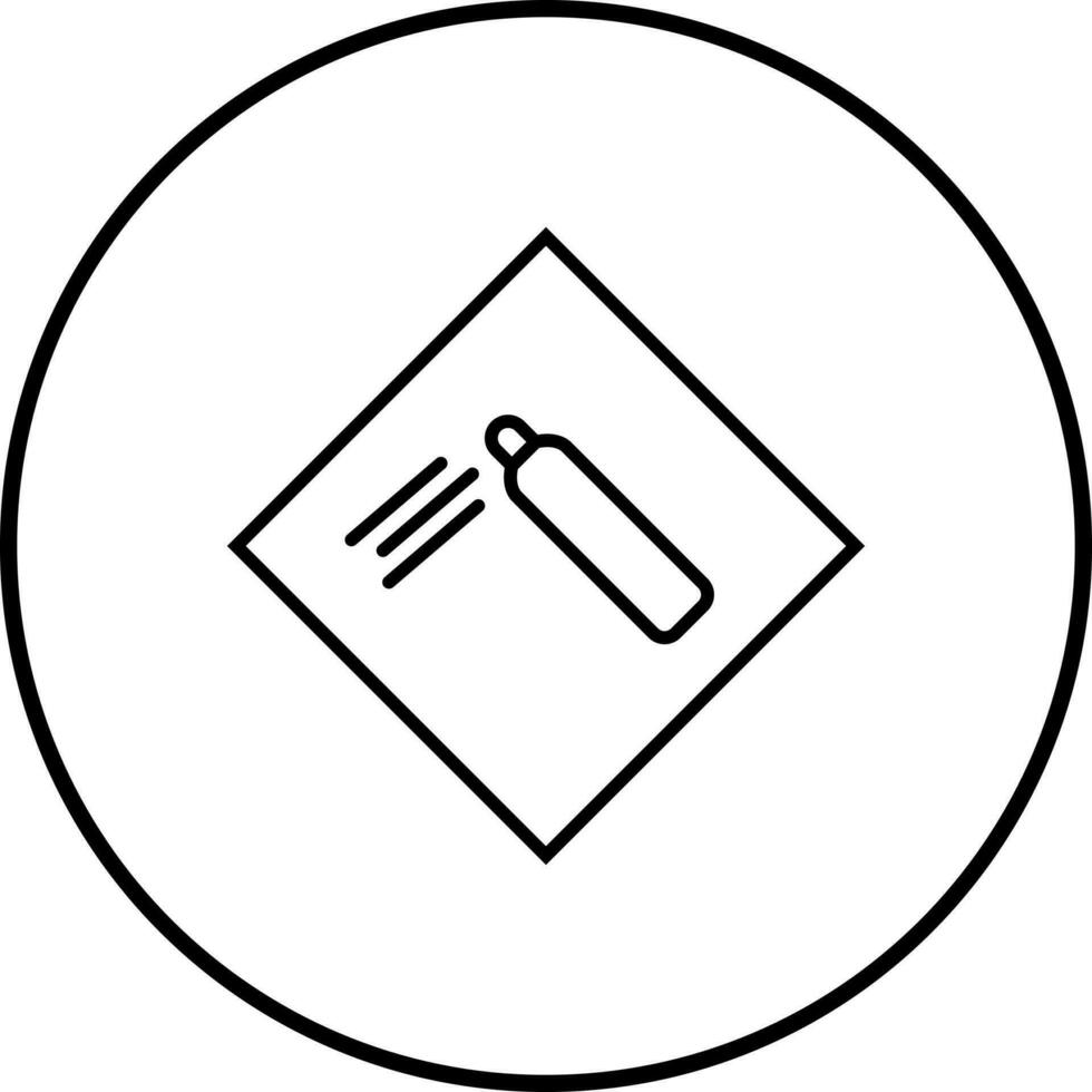 Pressurized Cylinder Vector Icon