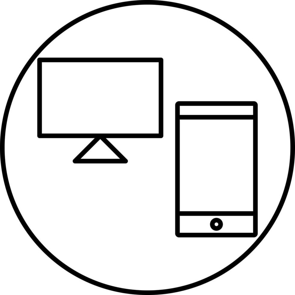 icono de vector de dispositivos