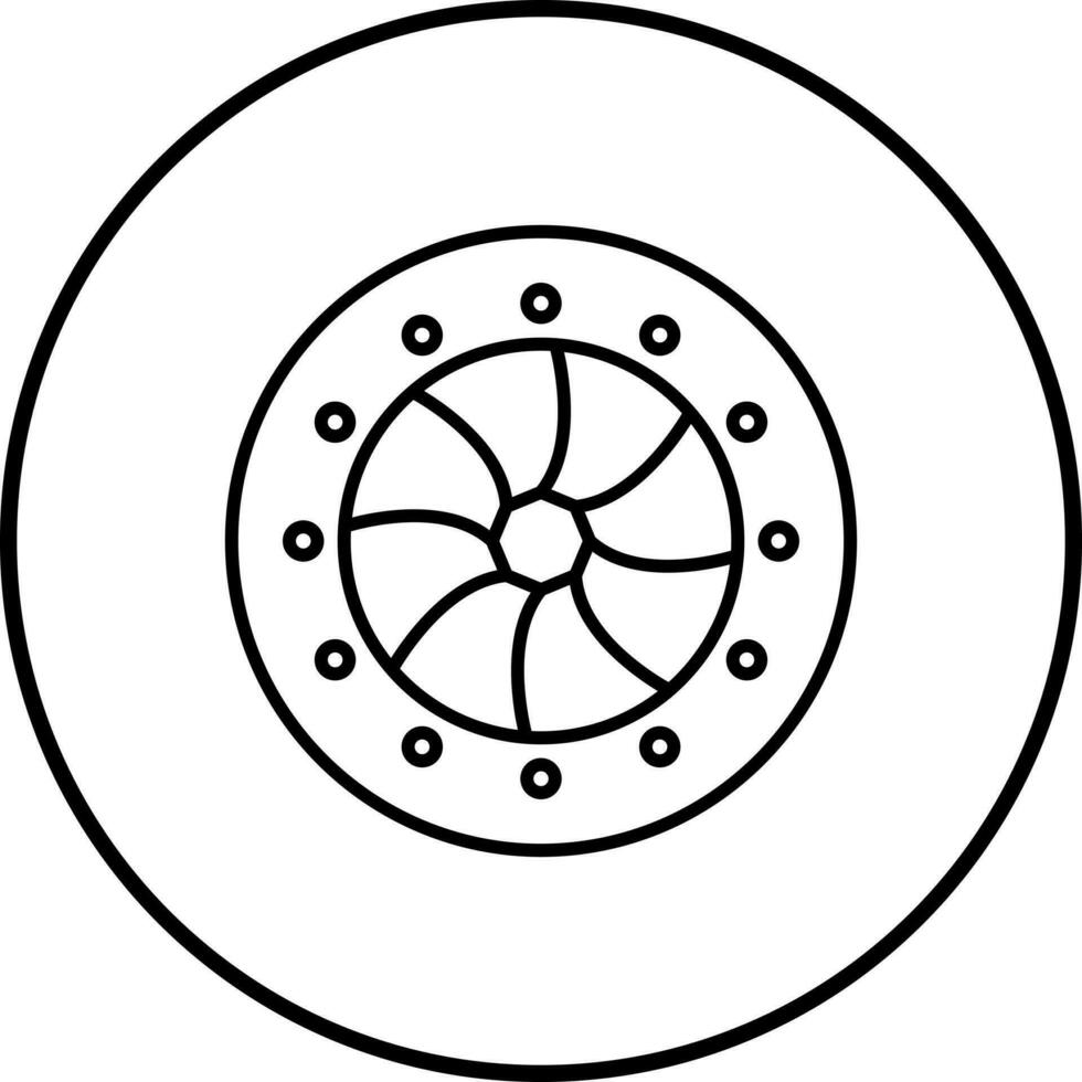 Unique Optical Diaphram Vector Icon