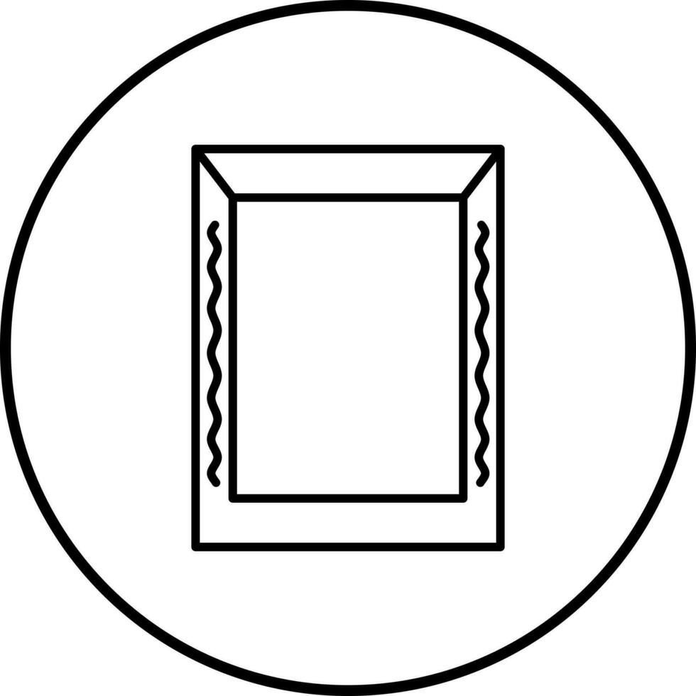 Unique Frame Vector Icon