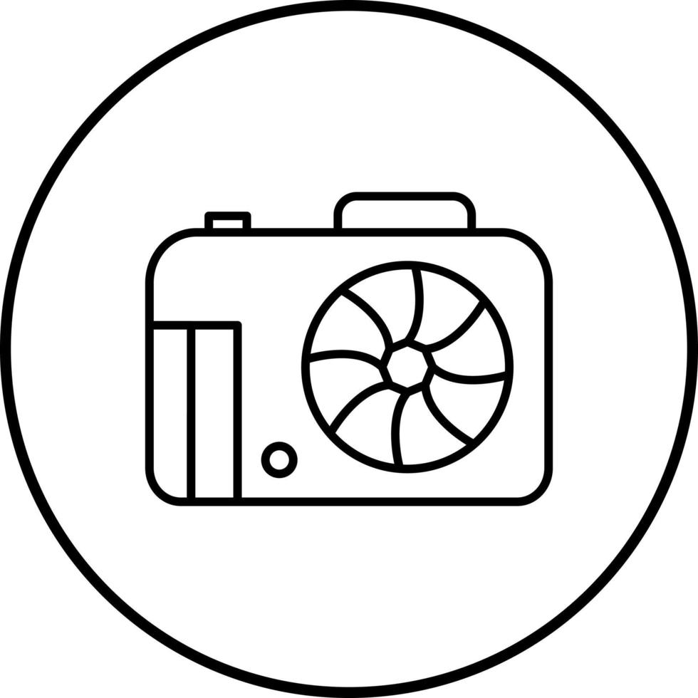 Unique Camera Vector Icon