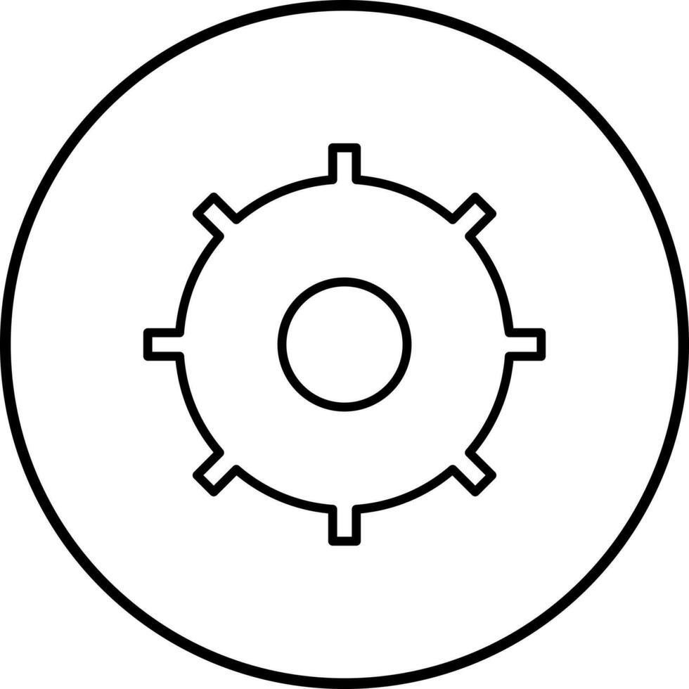 Unique Settings Vector Icon