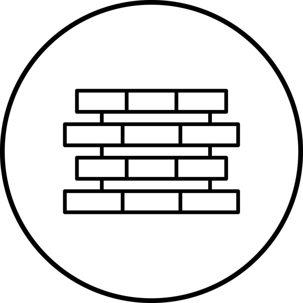 Unique Bricks Vector Icon