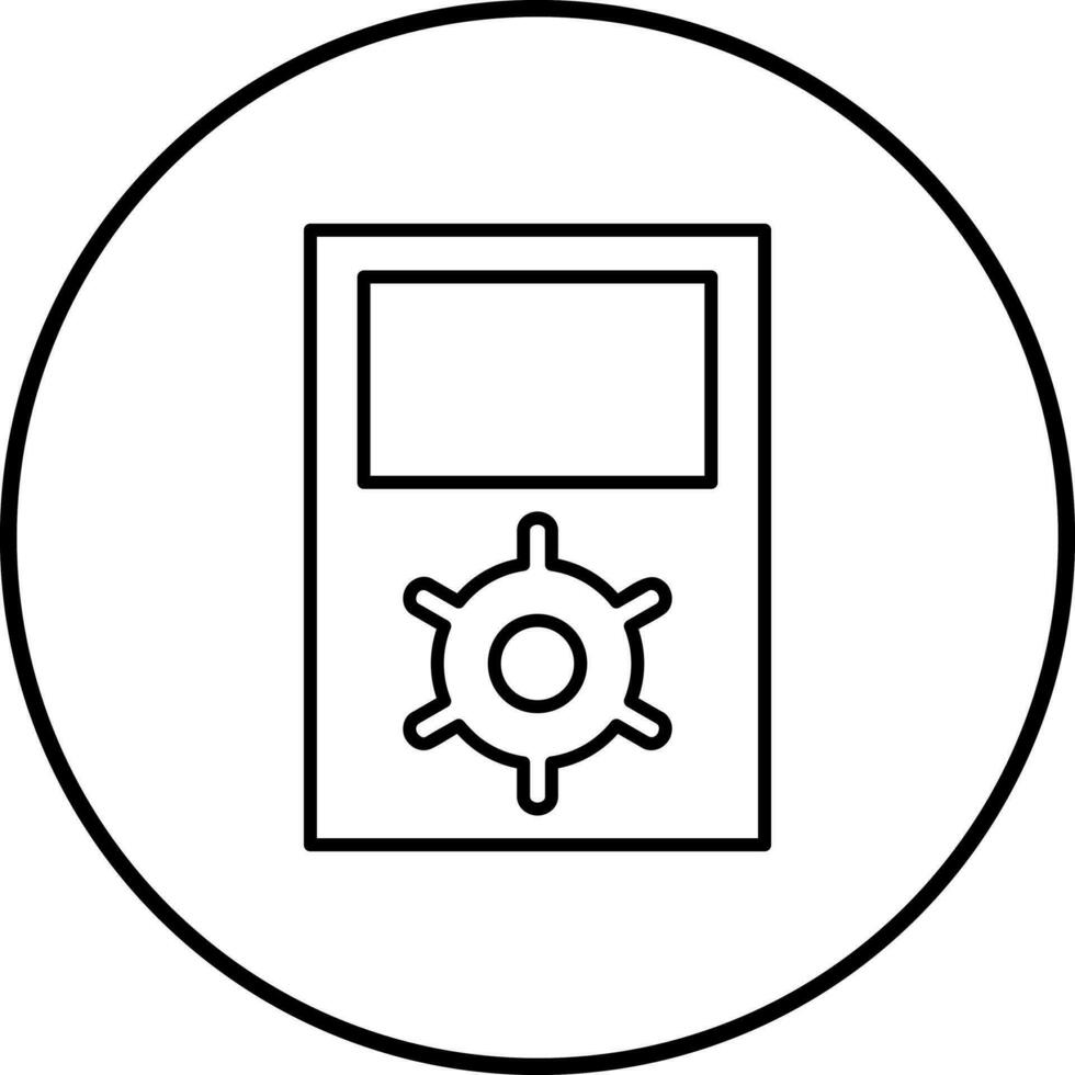 Unique Portfolio Management Vector Icon