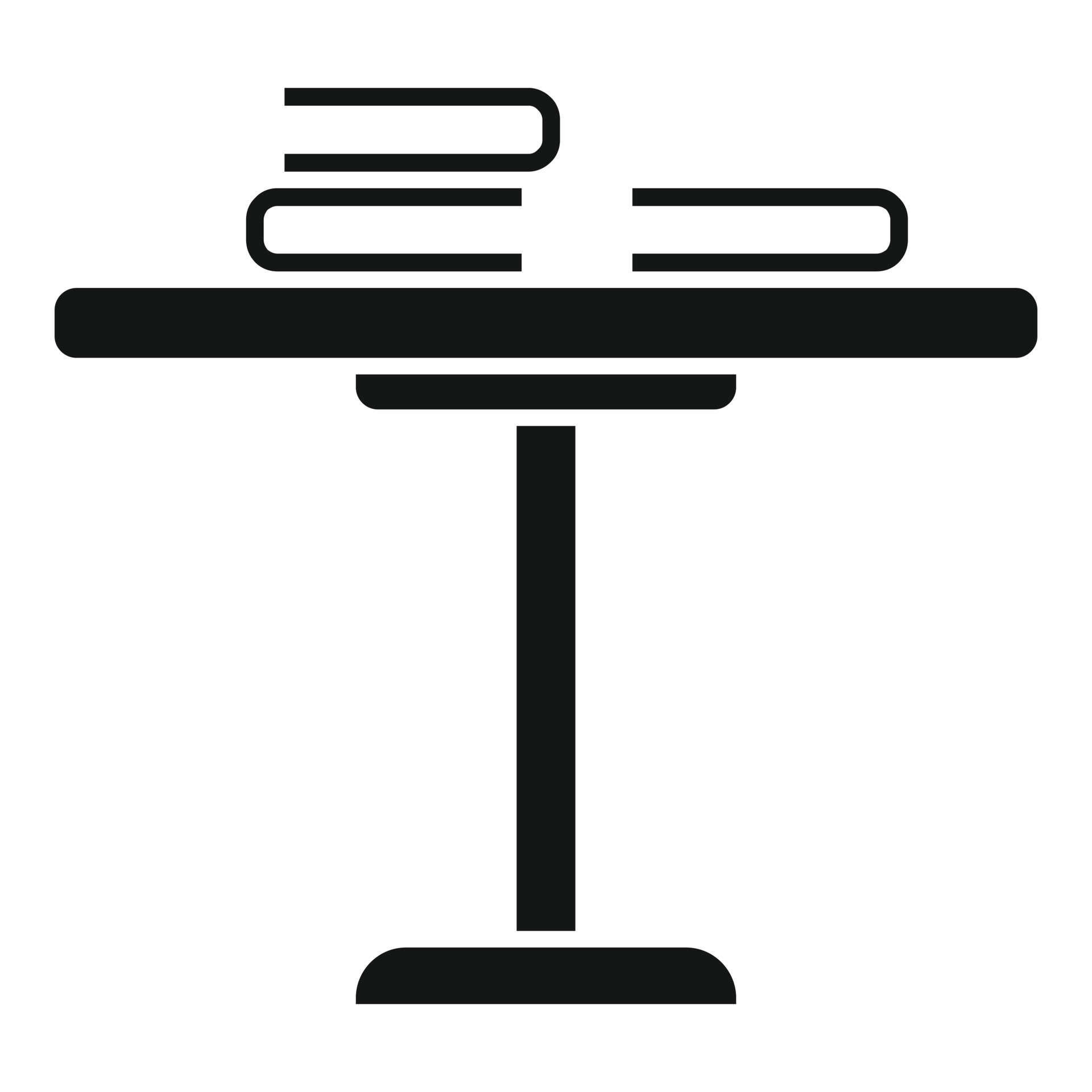 Reading book table icon simple vector. Office interior 20661096 Vector ...