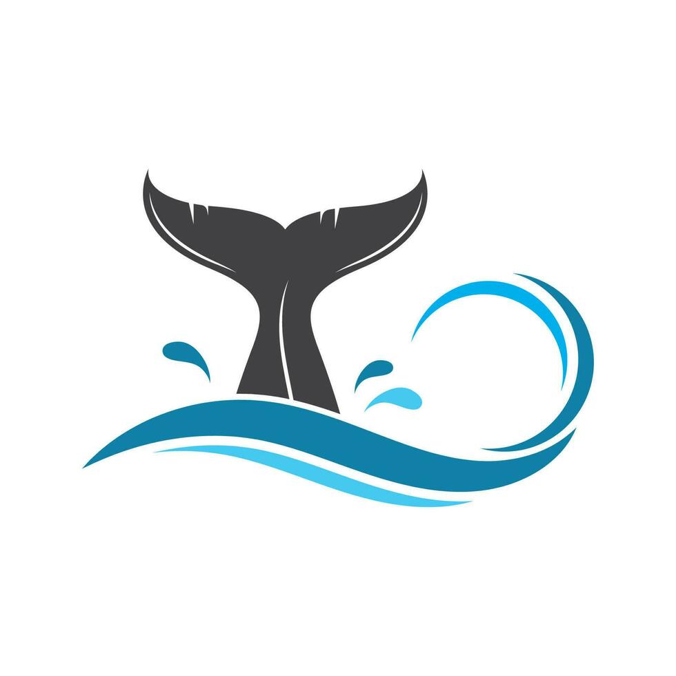 whale tail icon vector illustration design