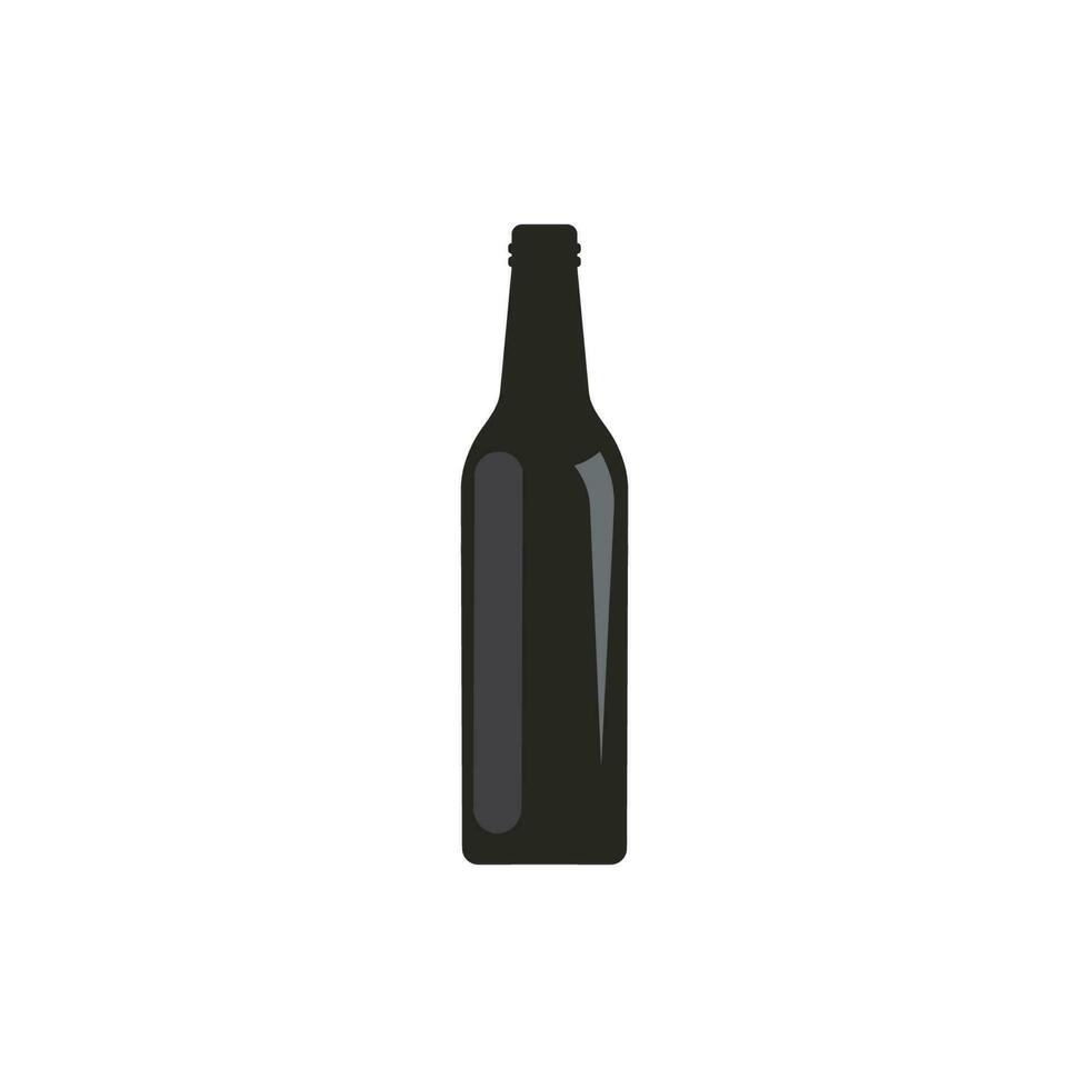 bottle icon logo vector