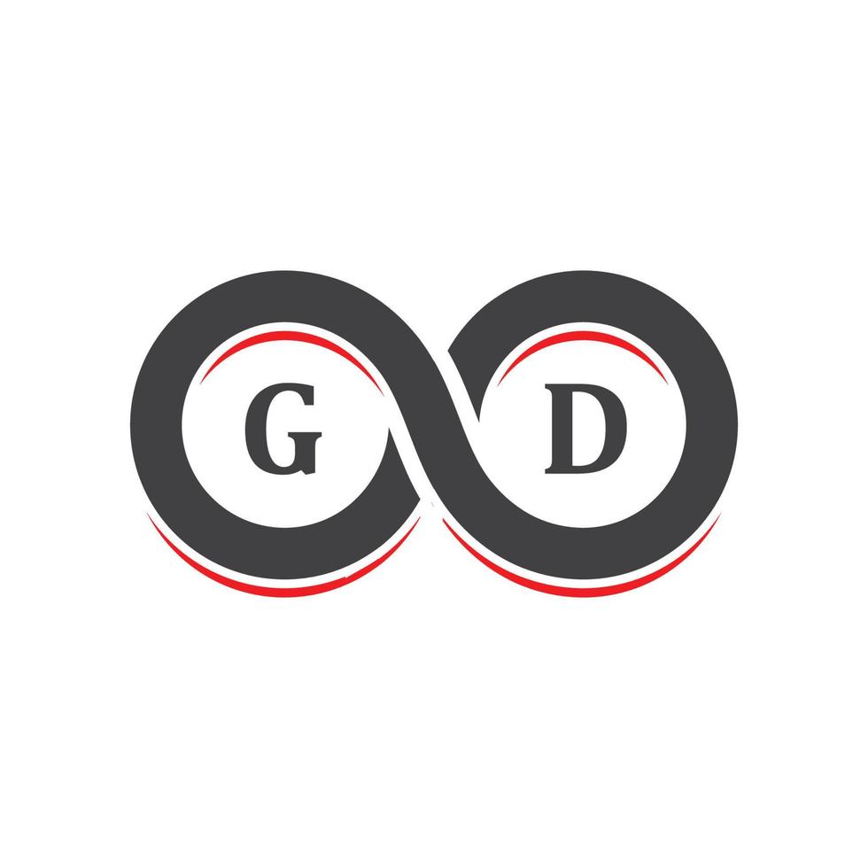 Infinity logo Vector icon