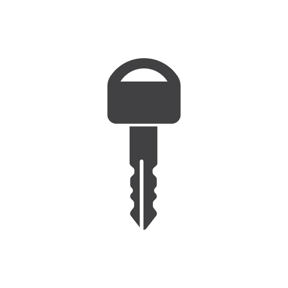 llave logo icono vetor ilustración diseño vector