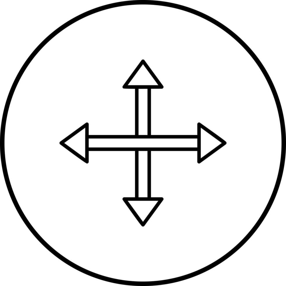 Unique Move Vector Icon