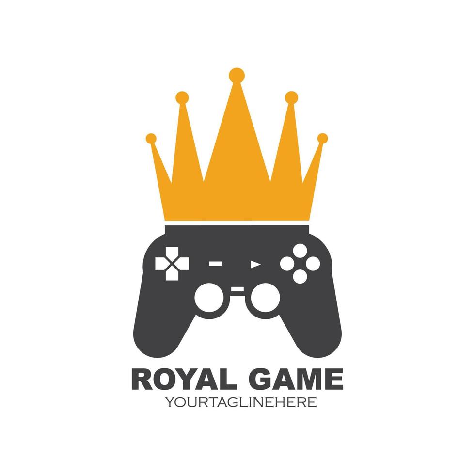 video game controller logo icon vector illustration