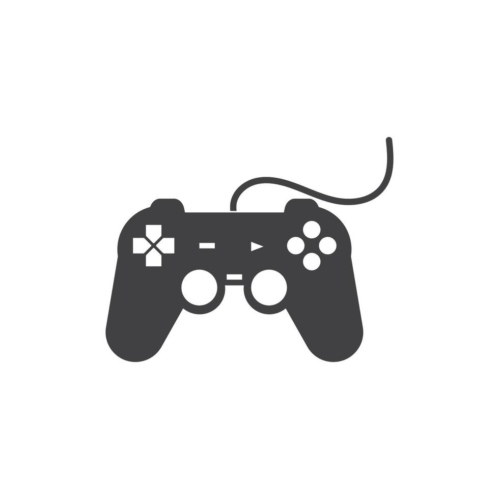 vídeo juego controlador logo icono vector ilustración