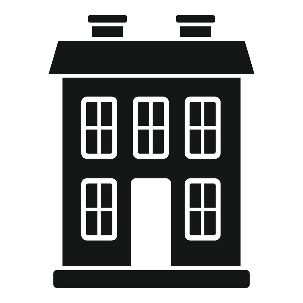 Witch house icon simple vector. Creepy haunted vector