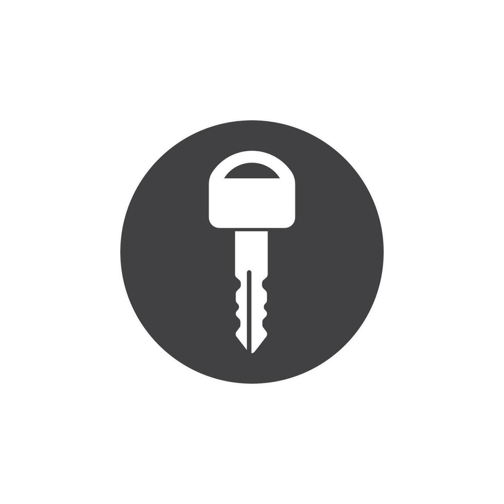 llave logo icono vetor ilustración diseño vector