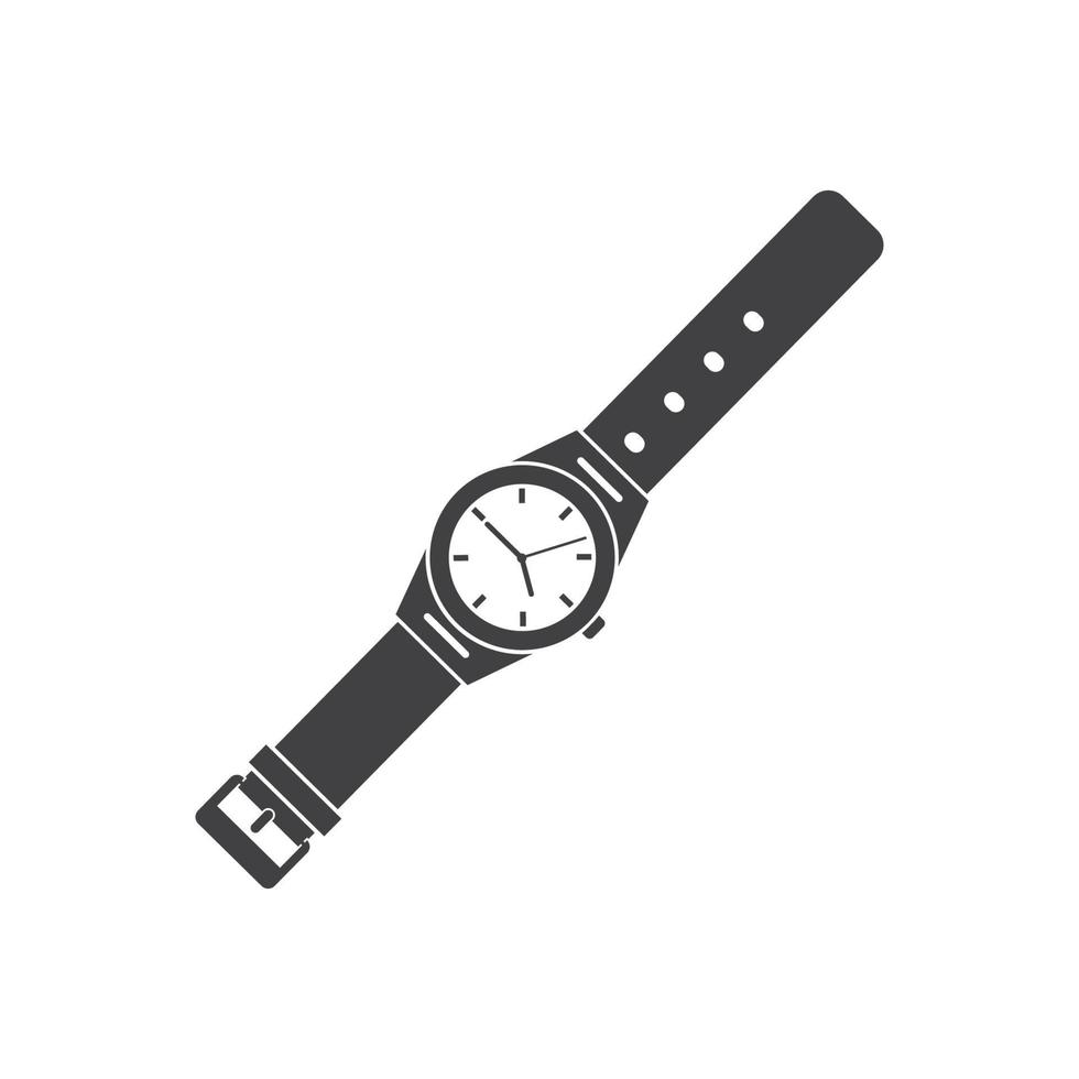 wrist watch icon vector template design