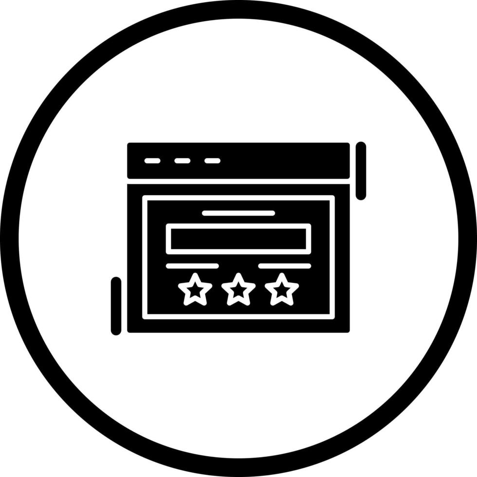 Rating Vector Icon