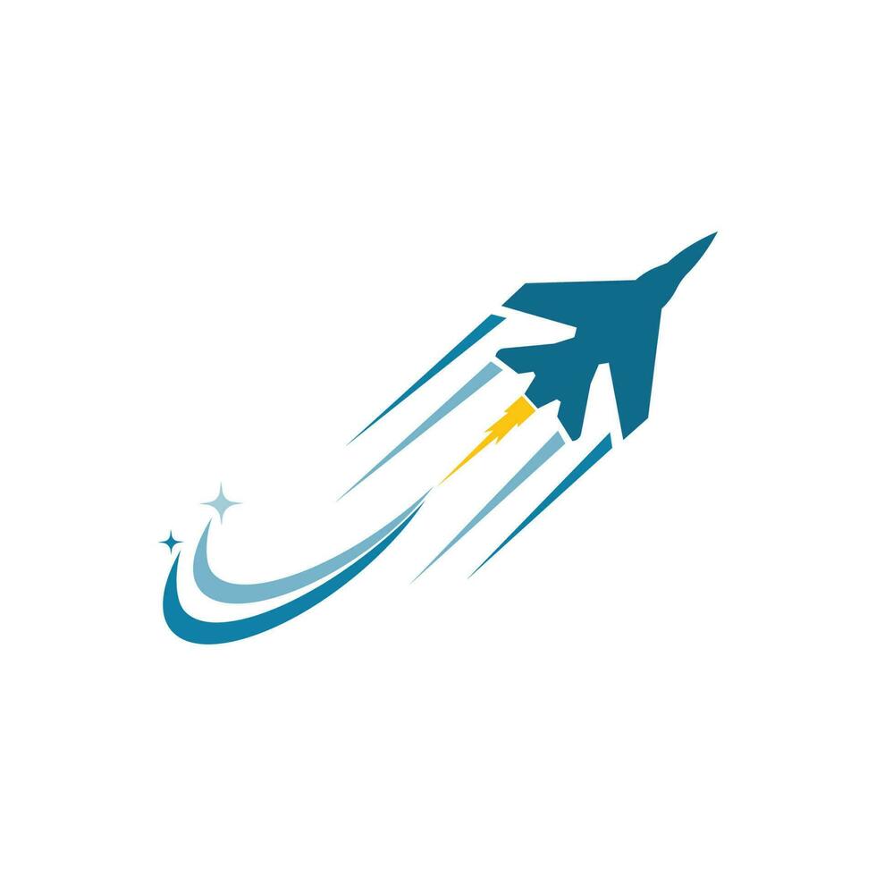 plane logo vector icon illustration design