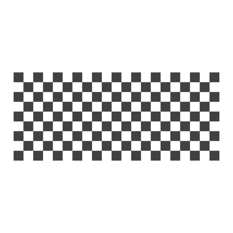 racing flag icon of automotif illustration vector