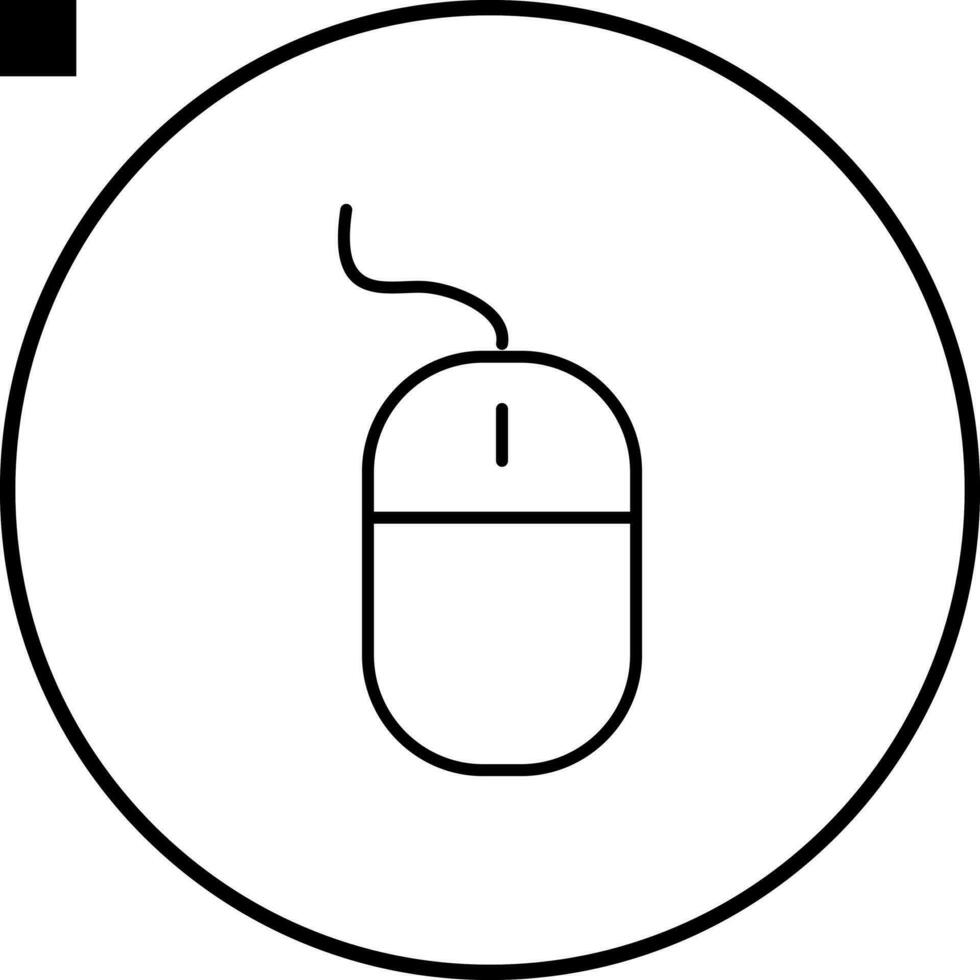 Unique Mouse Vector Icon